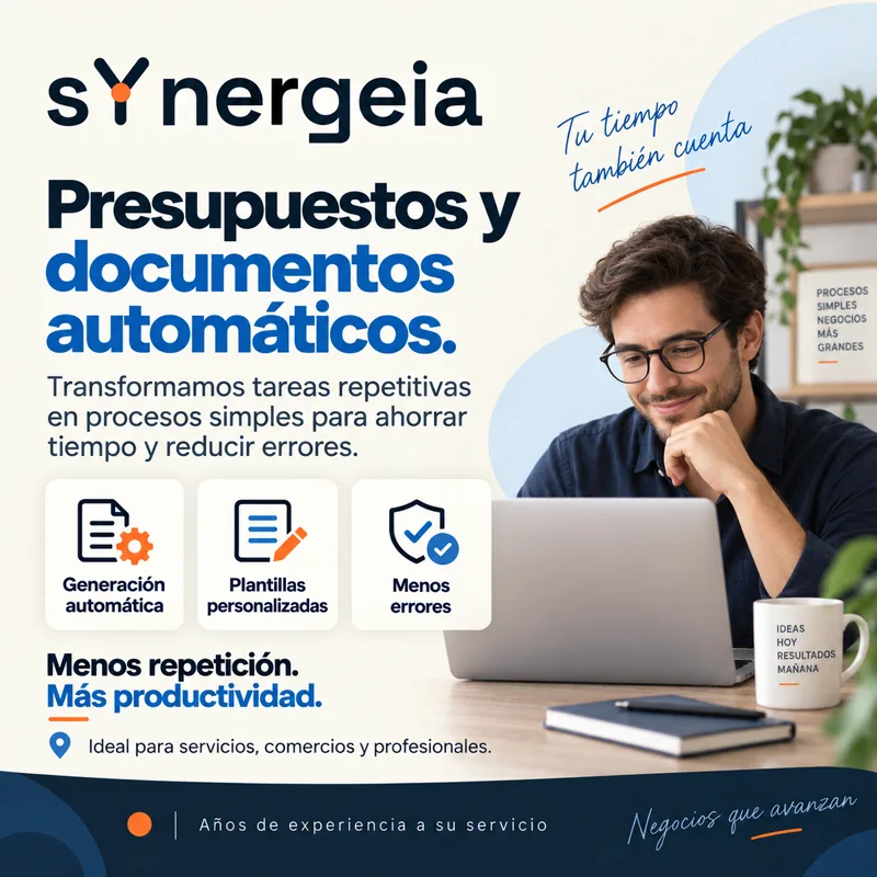 Presupuestos y documentos automáticos
